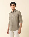 U.S. Polo Assn. Tailored Fit Pure Cotton Oxford Shirt