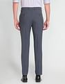 Arrow Newyork Mid Rise Flat Front Trousers