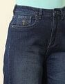 U.S. Polo Assn. Women High Rise Wide Leg Jeans