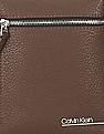 Calvin Klein Men Brown Textured Messenger Bag