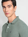 Arrow Sports Heathered Logo Polo Shirt