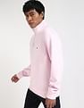 Tommy Hilfiger Solid Regular-Fit Cotton Sweatshirt