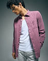 Flying Machine Solid Slim Fit Shirt