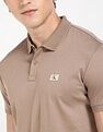 Calvin Klein Jeans Solid Regular-Fit Cotton Polo T-Shirt