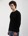 Calvin Klein Crew Neck Textured Sweater