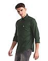 U.S. Polo Assn. Rounded Cuff Patterned Shirt