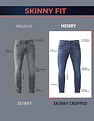 U.S. Polo Assn. Denim Co. Henry Cropped Fit White Jeans