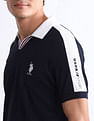 USPA Active Solid Slim Fit Polo Shirt