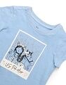 U.S. Polo Assn. Kids Girls Graphic Printed Regular Fit T-Shirt