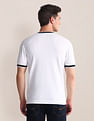 U.S. Polo Assn. Tipped Neck Slim T-Shirt