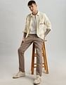 Calvin Klein Jeans Vertical Stripes Regular Fit Dobby Woven Shirt