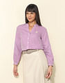 U.S. Polo Assn. Women Vertical Striped Shirt