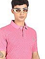 U.S. Polo Assn. All Over Print Cotton Polo Shirt