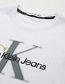 Calvin Klein Two Tone Monogram T-Shirt