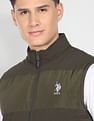 U.S. Polo Assn. Denim Co. High Neck Sleeveless Reversible Jacket