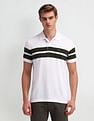 Arrow Sport Horizontal Striped Regular Polo Shirt