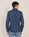 U.S. Polo Assn. Back Pleat Printed Casual Shirt