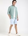 Tommy Hilfiger Checks Regular-Fit Poplin Woven Shirt
