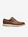 Cole Haan Brown ØriginalGrand Plain Toe Derby Shoes