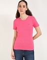 Tommy Hilfiger Solid Regular-Fit Cotton T-Shirt