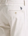 U.S. Polo Assn. Cotton Linen Heathered Trousers