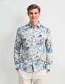 U.S. Polo Assn. Denim Co. Satin Digital Print Shirt