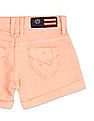 U.S. Polo Assn. Kids Mid Rise Solid Shorts