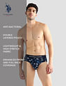 USPA Innerwear Elasticized Waist Solid OEB14 Briefs - Pack Of 3