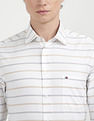 Tommy Hilfiger Dobby Striped Regular Fit Shirt