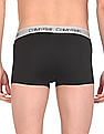 Calvin Klein Underwear Men Black Classic Fit Low Rise Trunks - Pack Of 3