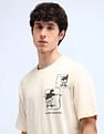 Flying Machine Young Graphic Oversized T-Shirt