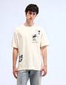 Flying Machine Young Graphic Oversized T-Shirt