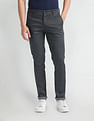 Arrow Sports Mid Rise Smart Flex Trousers
