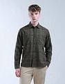 Flying Machine Grid Tattersall Checked Color Of Home Shirt