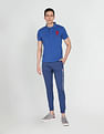 U.S. Polo Assn. Denim Co. Brand Print Heathered Track Pants