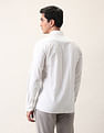Arrow Manhattan Slim Fit Textured Ceremonial Shirt