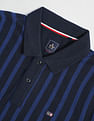 Arrow Sports Vertical Stripe Pique Polo Shirt