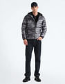 Flying Machine Camouflage Thermo Tech Hooded Jacket