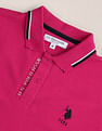 U.S. Polo Assn. Solid Slim Fit Polo Shirt