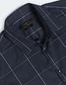 Flying Machine Windowpane Check Slim Fit Shirt