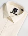 Arrow Cutaway Collar Self Design Shirt