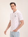 U.S. Polo Assn. Flag Print Polo Shirt