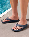 U.S. Polo Assn. Men Axel Navy Foam Walk Flip Flop