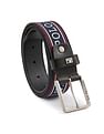 U.S. Polo Assn. Monaco Brand Stripe Knit Belt