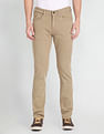 U.S. Polo Assn. Denim Co. Brandon Slim Tapered Brown Jeans