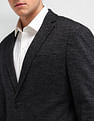 Arrow Textured Slim fit Blazer