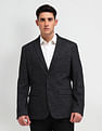 Arrow Textured Slim fit Blazer