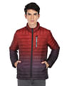 Flying Machine Ombre High Neck Quilted Jacket