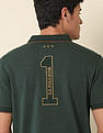 U.S. Polo Assn. Iconic Number Gold Cup Polo Shirt