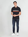 U.S. Polo Assn. Denim Co. Pure Cotton Striped Polo Shirt